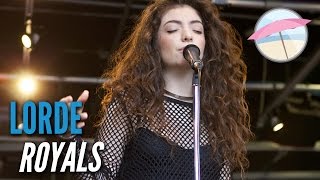 Lorde  Royals Live at the Edge [upl. by Ahsam]