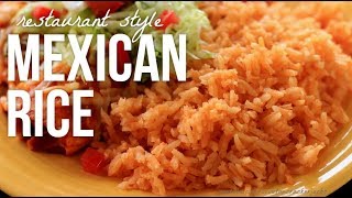 Restaurant Style Mexican Rice [upl. by Bland516]