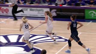 Winona State University Womens Basketball vs Upper Iowa Highlights Dec 1 2018 [upl. by Einalam]