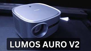 BEST HD PROJECTOR LUMOS AURO V2 Projector Review  Official Certified Netflix amp Youtube [upl. by Sacul]