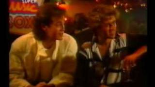 Wham George Michael and Andrew Ridgeley interview 1984 [upl. by Kyd]