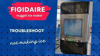 Troubleshooting Frigidaire Nugget Ice Maker not making ice [upl. by Lebiram555]