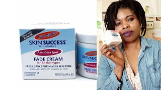 Palmers Skin Success Fade Cream Review  Dark Spot And Even Tone [upl. by Aicertal563]