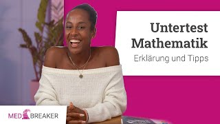 MedATUntertest  Mathematik  Erklärung Aufgaben und Tipps [upl. by Four]