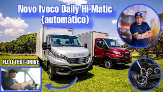 LANÇAMENTO DO NOVO IVECO DAILY HIMATIC AUTOMÁTICO [upl. by Ttenneb694]