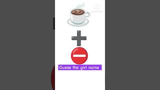 Guess the girl name by emoji challenge viral trending shorts [upl. by Nueoht254]