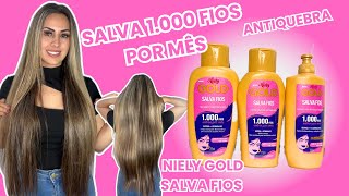 TESTEI NIELY GOLD SALVA FIOS  LINHA ANTIQUEBRA [upl. by Ailey]