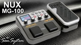 NUX MG100  Multi effects Processor [upl. by Waal436]