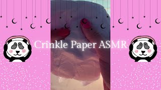 ASMR crinkle paper 🩷✨ [upl. by Tutankhamen989]