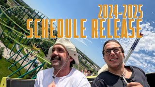 A Wild Day at Valleyfair 202425 Schedule Release [upl. by Tish750]