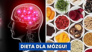 Dieta dla mózgu  Najlepsze produkty odmładzające nasz mózg [upl. by Ainesy]