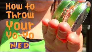 Learn to Yo quotHow to Throw your YoYoquot with NED and Reilly [upl. by Darce]