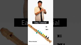 How to Play the Baby Stop Recorder Flute in Easy Steps Shorts [upl. by Catlee]