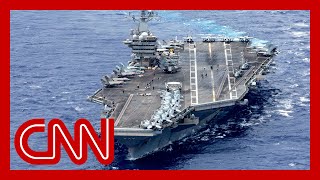 US sends carrier and fighter squadron to Middle East as region braces for Iranian retaliation [upl. by Allerbag]