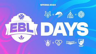 EBL DAYS LAN  BeFive vs Crvena zvezda  Diamant vs SPIKE  SPRING 2024 [upl. by Enetsirk]