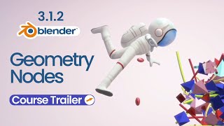 Introduction to Geometry Nodes  For Absolute Beginners  Course Trailer  Blender 3D  Avtar Dohla [upl. by Liahcim802]