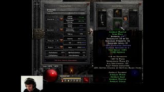 Diablo 2 Resurrected  Doodoo the Lone Wolf beats Duriel and becomes Angelic Episode 15 [upl. by Nerrak207]