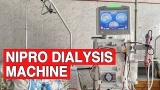 Nipro dialysis machine Surdial X [upl. by Sairacaz]