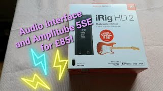 IRIG HD2  on PC overview and review  IRIG HD2 unboxing  Software setup of bundled Amplitube 5SE [upl. by Reames]