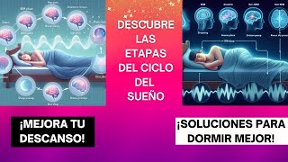 El SECRETO de un SUEÑO REPARADOR  Las Etapas del Ciclo del Sueño [upl. by Hakceber]