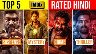 Top 5 Highest Rated South Indian Hindi Dubbed Movies on IMDb 2024  Part 23 [upl. by Enawd]