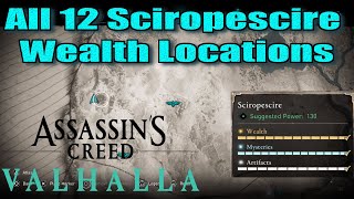 Assassins Creed Valhalla All Sciropescire Wealth Locations guide [upl. by Won]