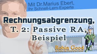 Passive Rechnungsabgrenzung Beispiel  Rechnungswesen [upl. by Kennan214]