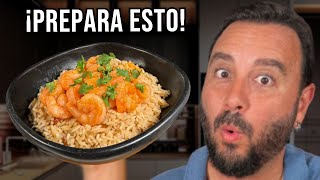 ¡TODOS AMAN ESTA RECETA Cómo hacer Arroz de Coco con Camarones [upl. by Salsbury156]