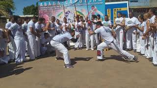 Abadá  Capoeira Cristalina  Aulão e Roda com Mestre Camisa e Mestre Charm [upl. by Jori]