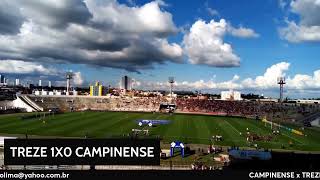 TREZE 3x0 CAMPINENSE AO VIVO  PARAIBANO 2024 [upl. by Suirtimed]