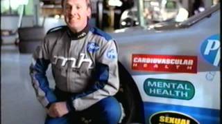 Pfizer TV CommercialquotTune Up for Lifequotfeaturing Rusty Wallace Bobby Labonte and Mark Martin [upl. by Hotze]