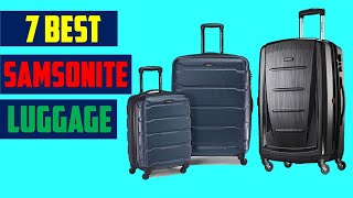 ✅Best Samsonite Luggage In 2023  Top 5 Best Samsonite Luggage review  to Buy 2023 [upl. by Aelam]