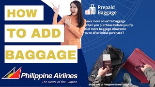 How To Add Baggage in PAL I June 2022 [upl. by Notnelc392]