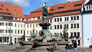 Freiberg  Spaziergang durch Sachsens historische Bergbau Stadt 🌇 [upl. by Amik]