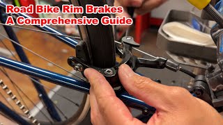 Top Secrets for Perfect Road Caliper Brake Adjustments roadbike brakes bikeshop bikelife [upl. by Niloc649]