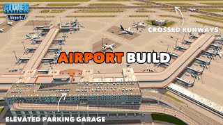 My Best Airport Build Ever  Airport DLC  Mods  Soo Good  Cities Skylines [upl. by Novi]