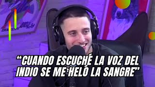 🎤 WOS habla por primera vez sobre su tema con el INDIO SOLARI [upl. by Yule]