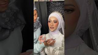 KETIKA PENGANTIN BANYAK REQUEST WARNA LIPSTIK😂😂😂shorts makeup riaspengantin [upl. by Necyrb]