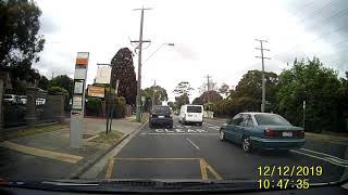 Warrigal Road And Highbury Road Burwood  Red light camera Speed camera [upl. by Rayle]