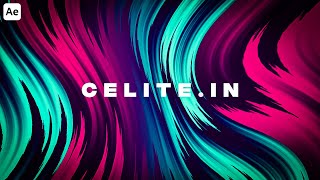 CELITE Artistic Background Mix After Effects Template [upl. by Mansoor]