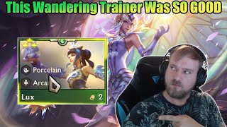 This Wandering Trainer Was Perfect For Lux Reroll  TFT Set 11 Ranked 147b [upl. by Nrubliw513]