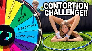 COMPLETE THE CONTORTION CHALLENGE OR FACE THE CONSEQUENCE  😜 [upl. by Napas]