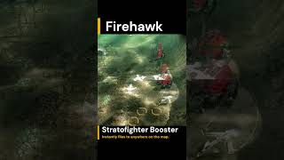 Firehawk  Stratofighter Booster firehawk gdi commandandconquer tiberiumwars airdefence campc3 [upl. by Clarey21]