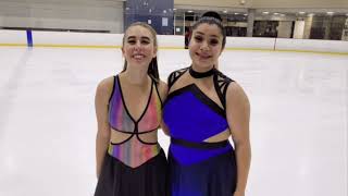 DHS Students Compete on Synchro Ice Skating Team [upl. by Araik]