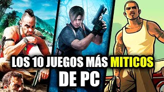 LOS 15 MEJORES JUEGOS MITICOS para PC de Bajos Recursos [upl. by Mcnutt643]