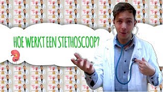 HOE WERKT EEN STETHOSCOOP  VRAAG HET YOUTUBEDOKTER ELBERT [upl. by Lambertson]