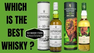 LAPHROAIG 10 BATCH 013 BATTLES LAGAVULIN 12  2021 SPECIAL RELEASE Cask Strength bad boy whiskies [upl. by Martine855]