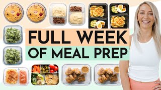 5 Tage MEAL PREP zum Abnehmen  Vorkochen für die ganze Woche [upl. by Doroteya]