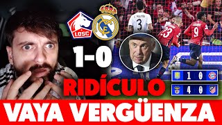 🤬QUÉ VERGÜENZA DA ESTE EQUIPO con ANCELOTTI ¡RIDÍCULO del MADRID vs LILLE 10 · EL PEOR PARTIDO [upl. by Dnumsed680]