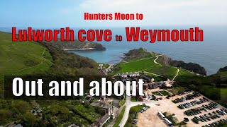 Lulworth Cove and the trip to Weymouth from Hunters Moon [upl. by Adliwa]